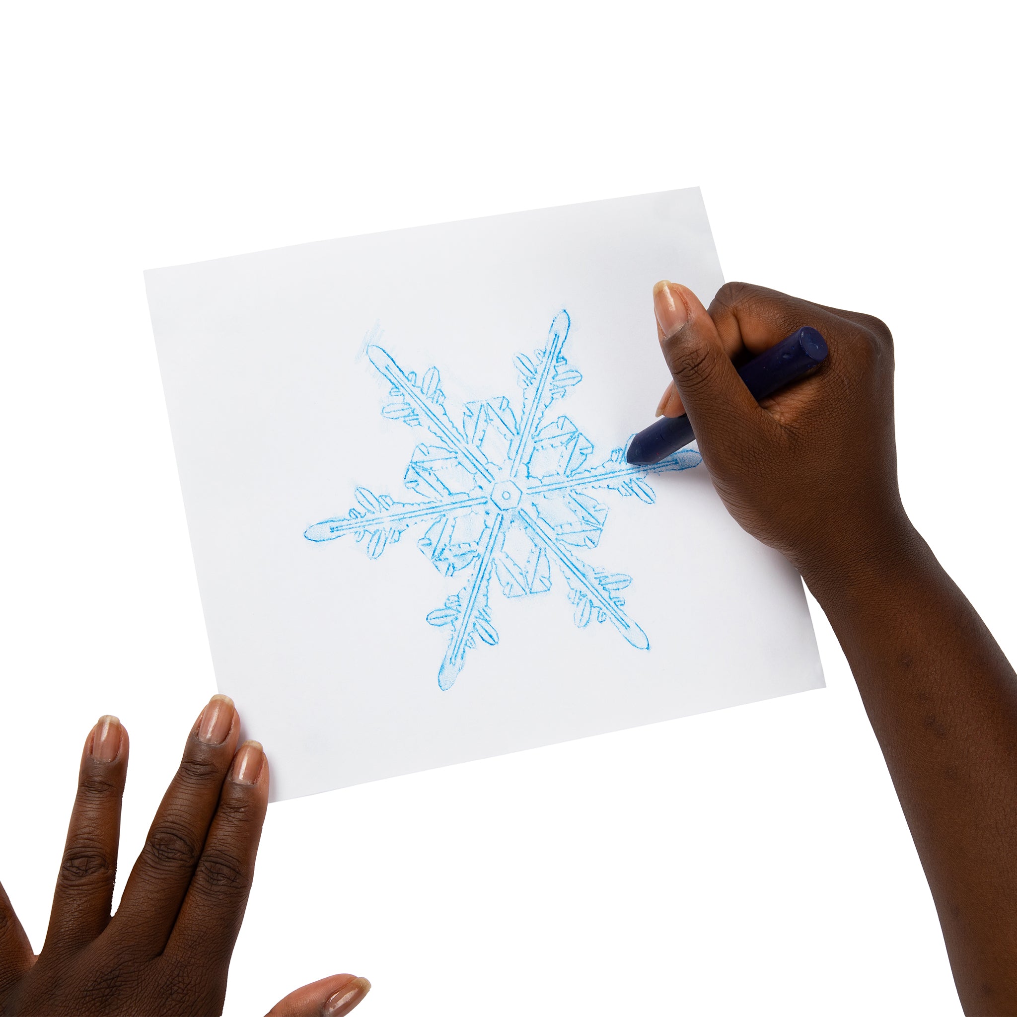 Snowflake Rubbing Plates  6/pkg