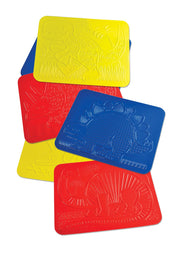 Junior Dinosaur Rubbing Plates, 6/pkg