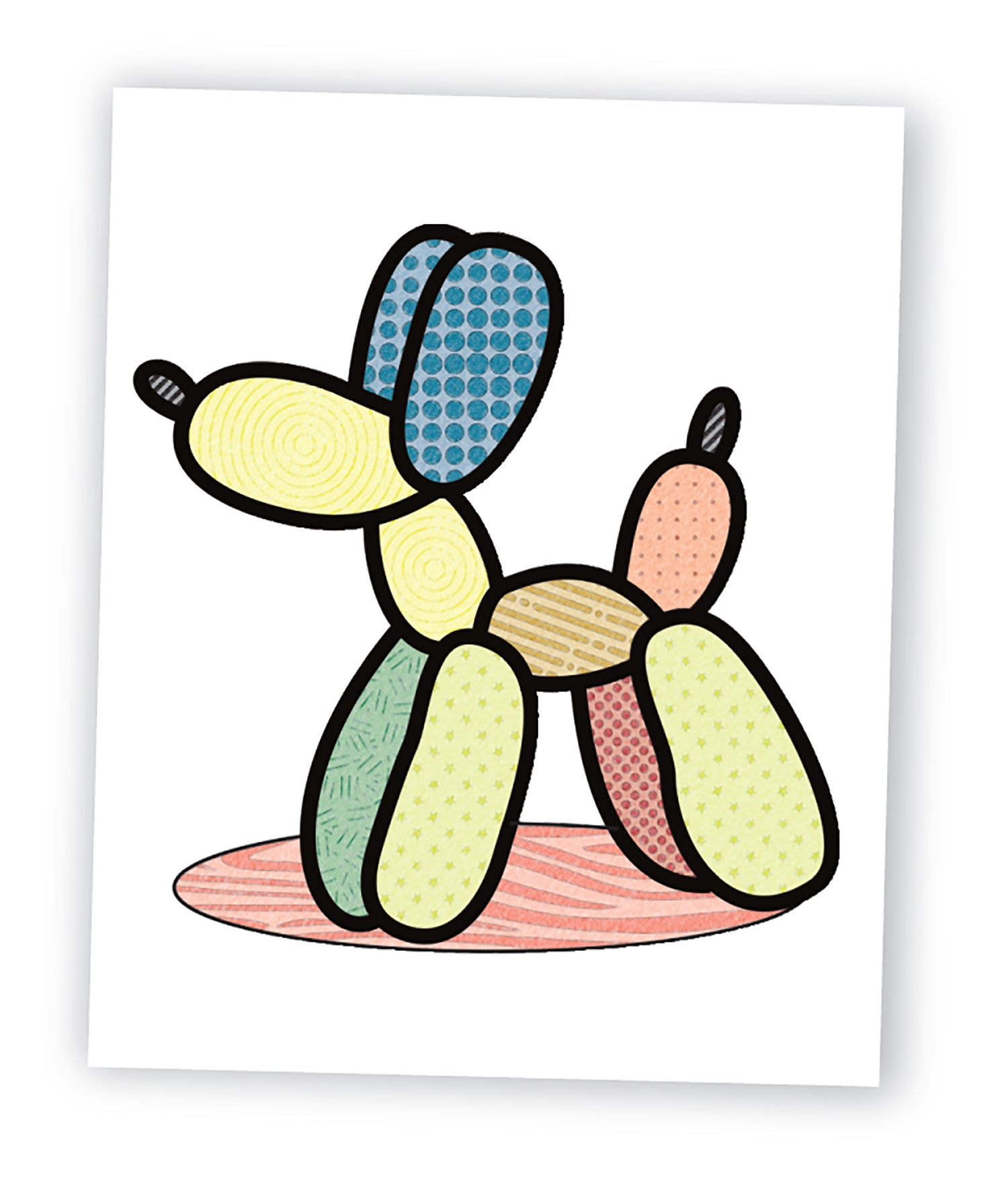 Pop Art Rubbing Plates