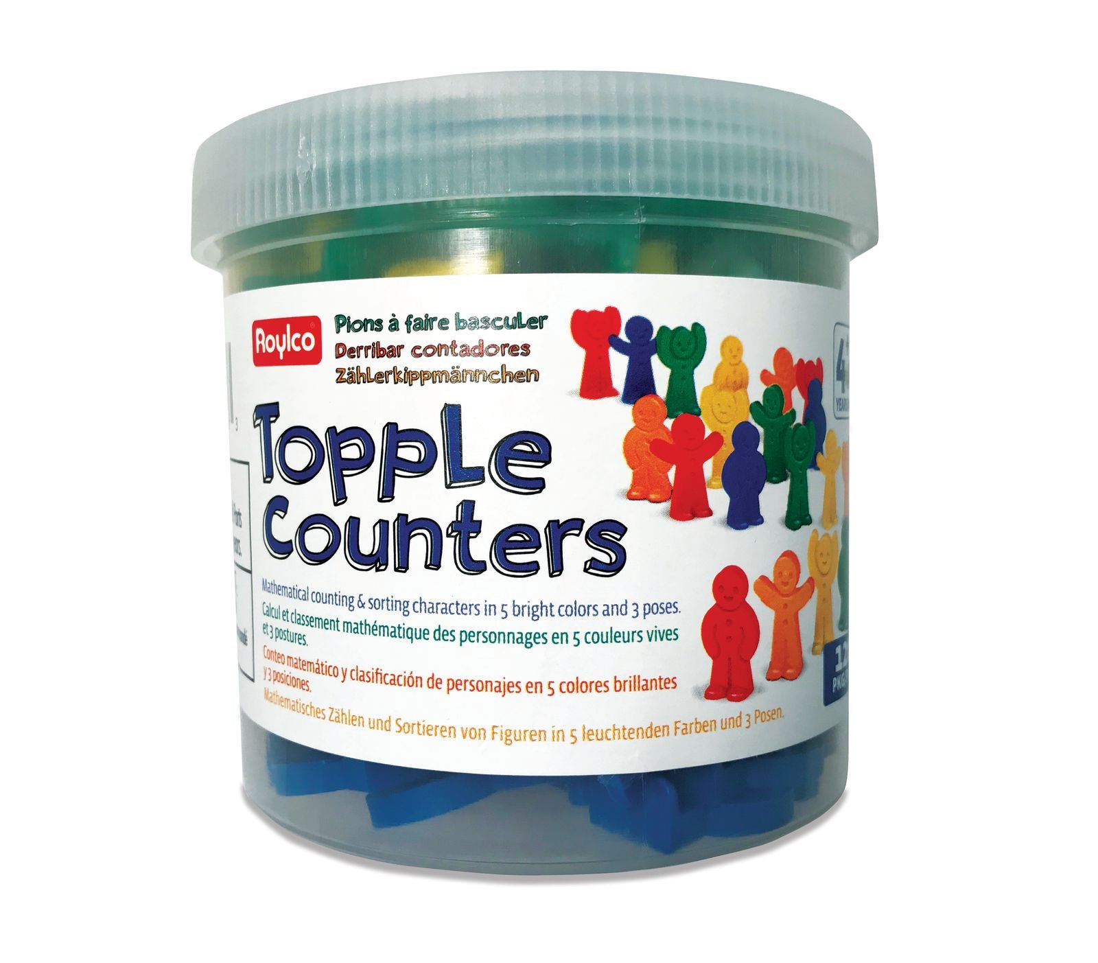 Topple Counters 120/pkg