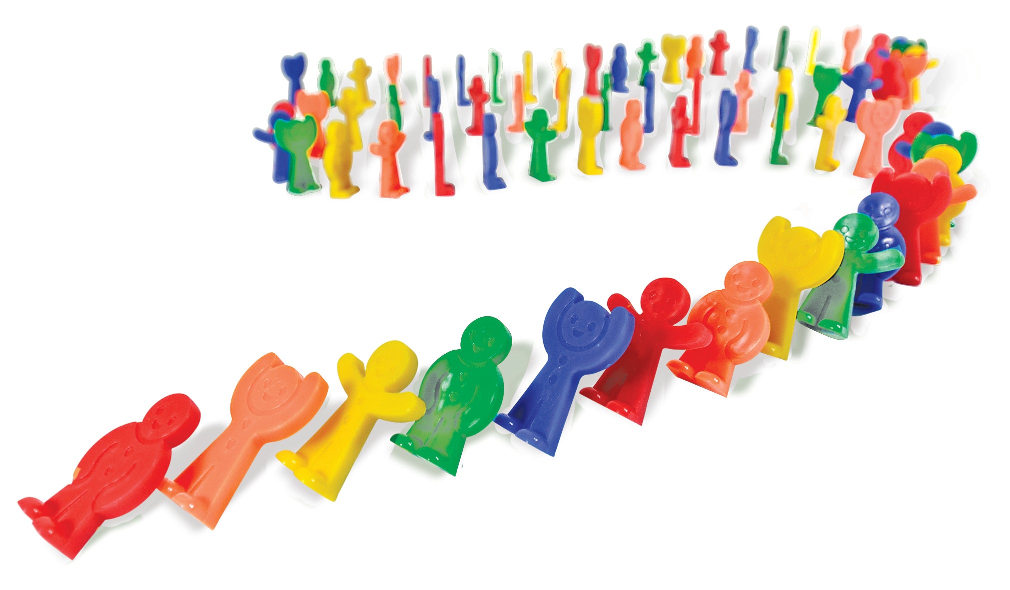 Topple Counters 120/pkg