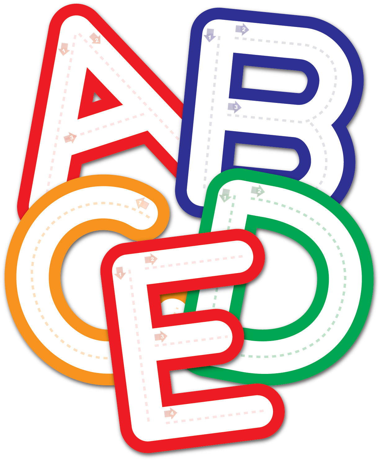 Follow Along Letters 26/pkg