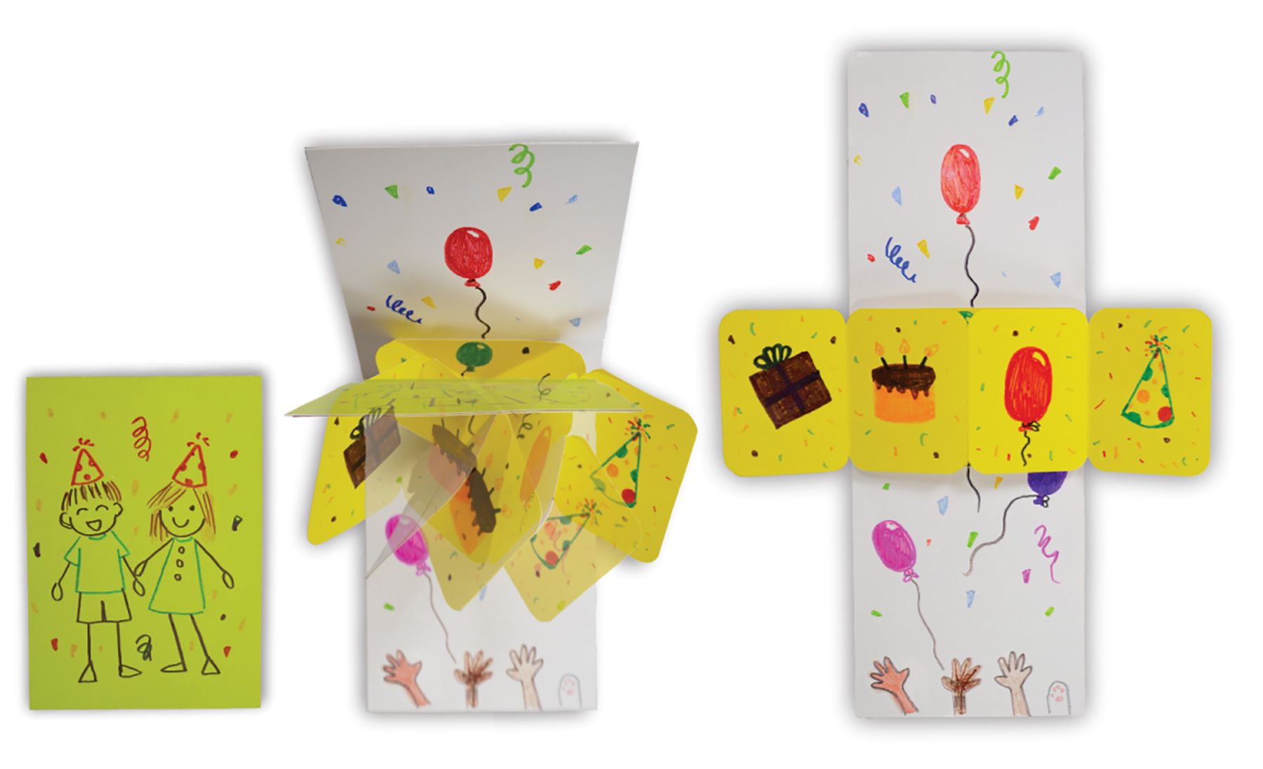 Pop Up Pivot Cards 24 cards