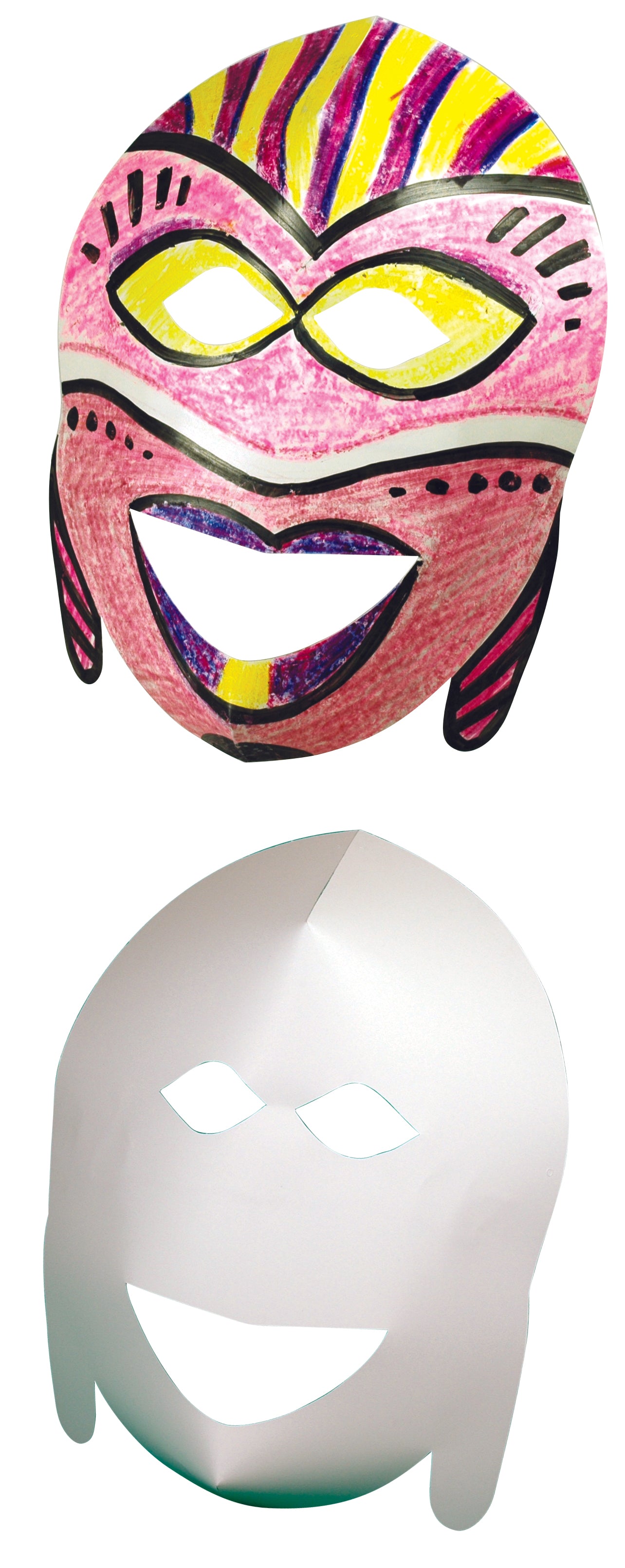 African Masks 20/pkg
