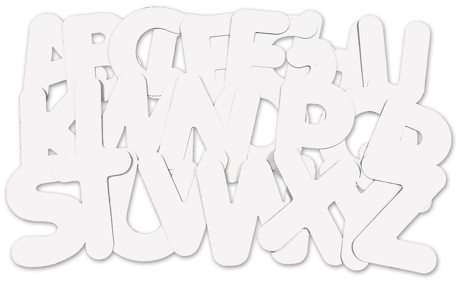 Collage Letters 26/pkg