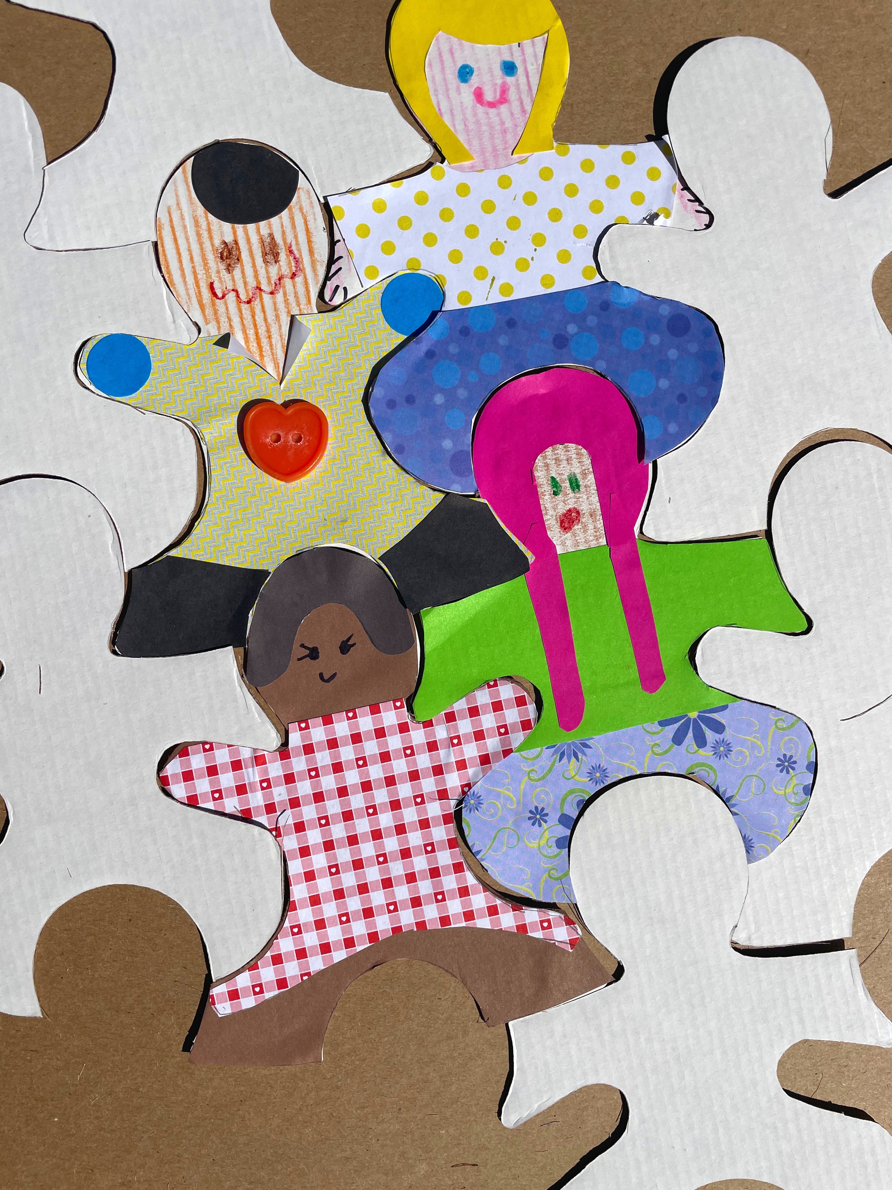 Kid Puzzle Pieces  24/pkg