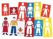 Fabulous Family Portrait Stencils
