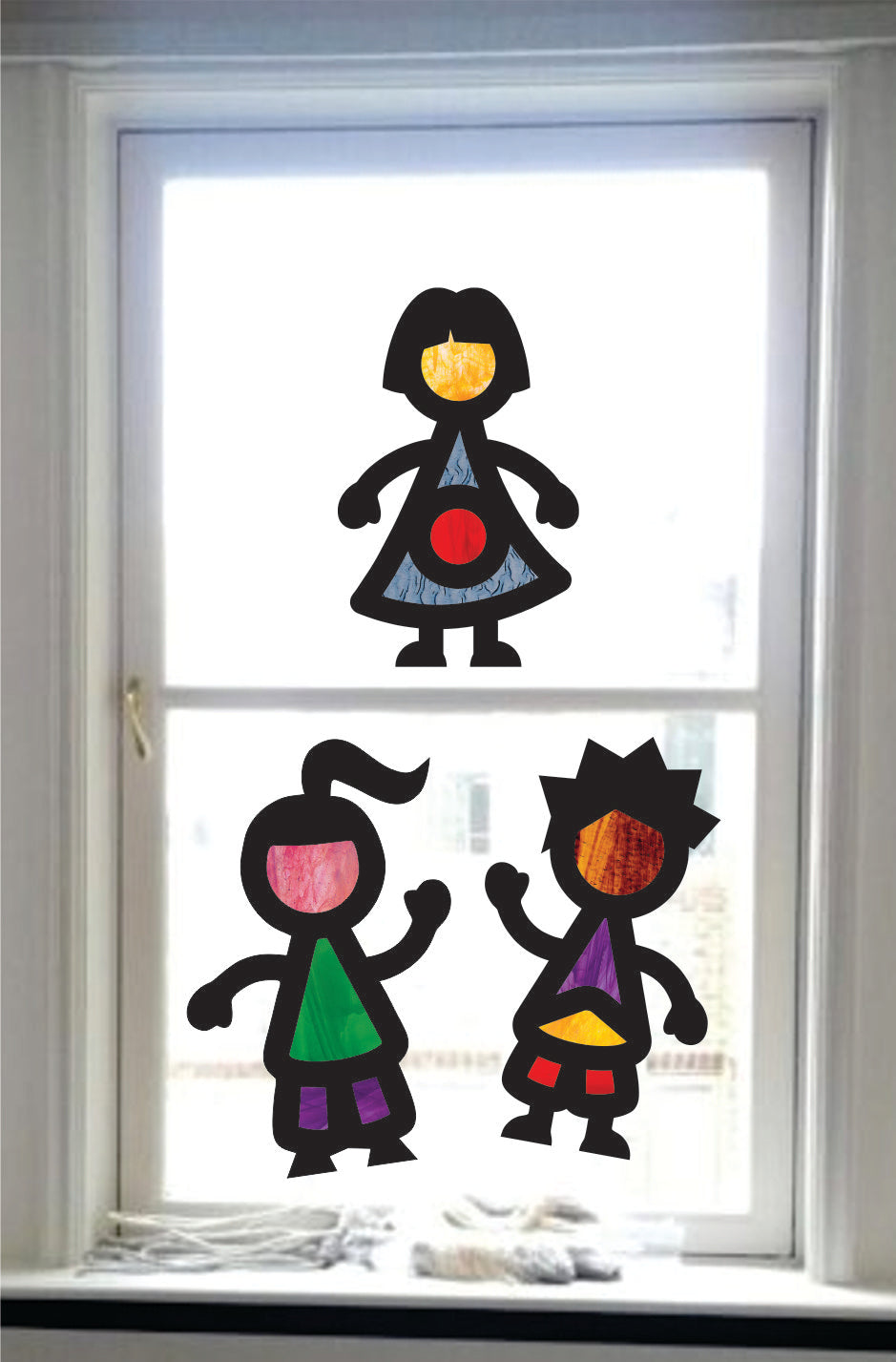 Friends Stained Glass Frames  36/pkg
