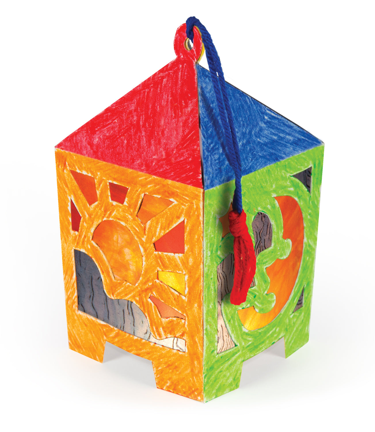 Stained Glass Lanterns 32/pkg