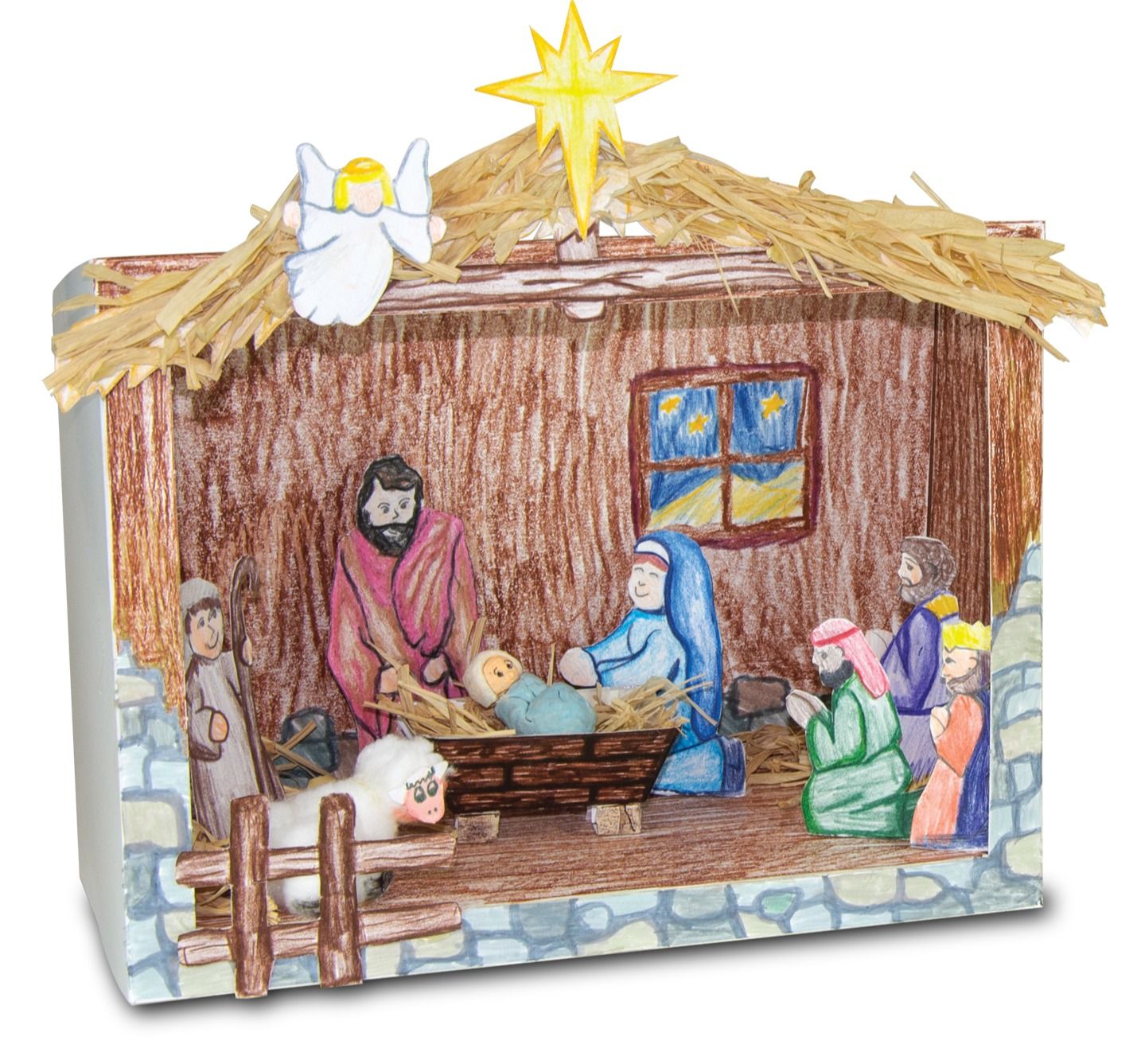 Set the Scene Diorama Box  12/pkg