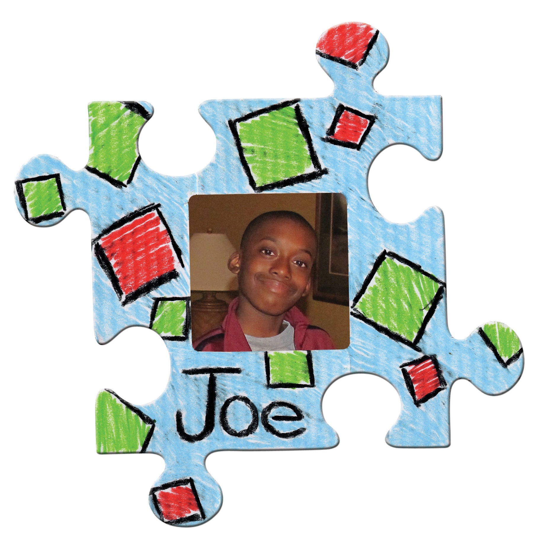 Picture Frame Puzzle Pieces 24/pkg