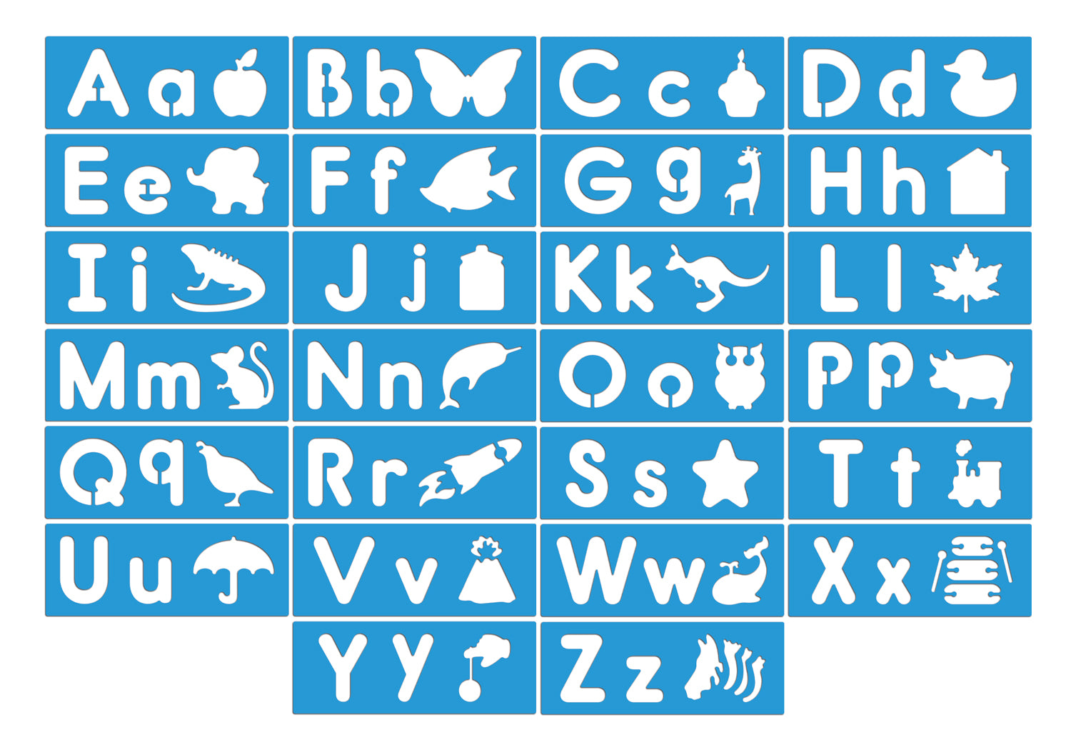 Alphabet Stencils