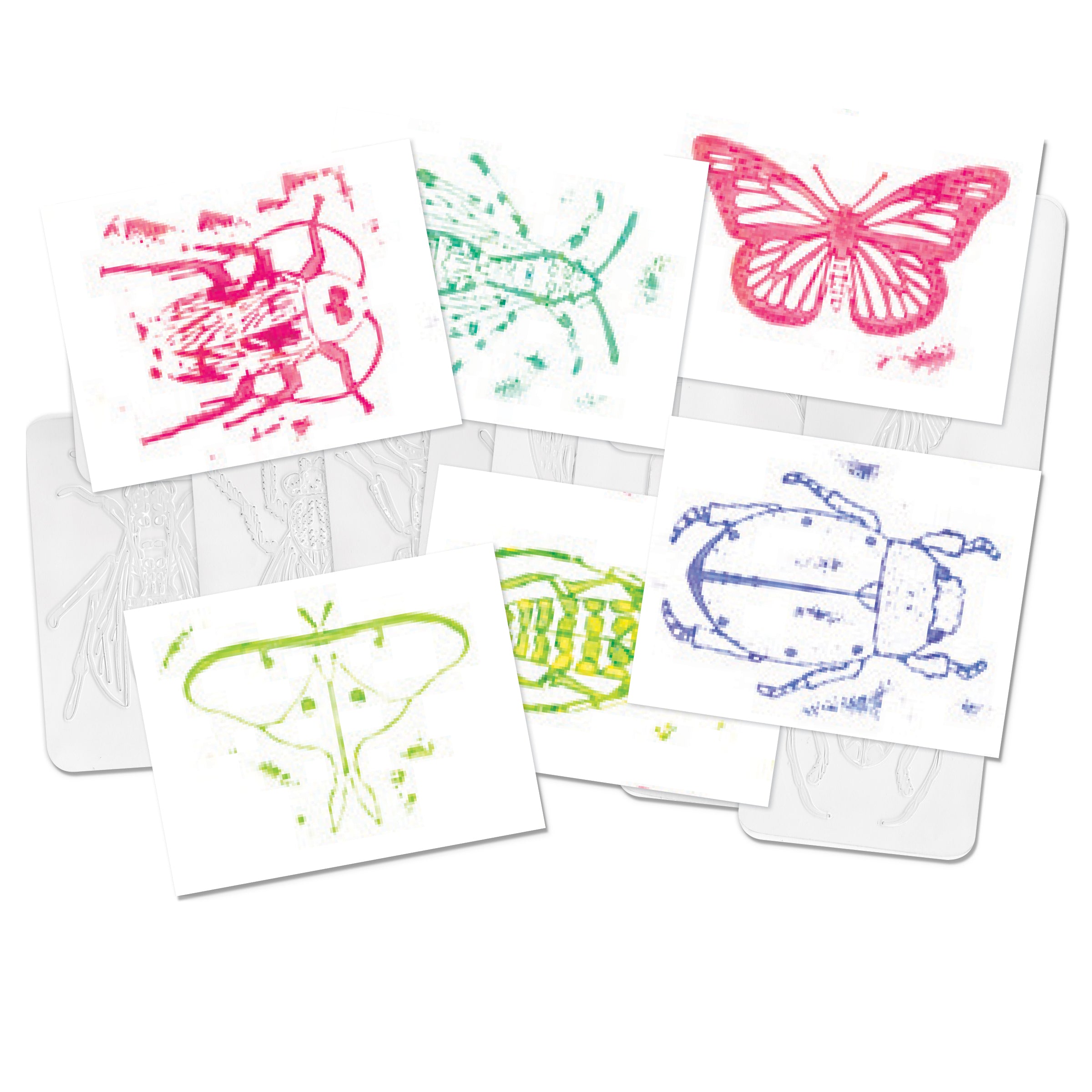 Insects Rubbing Plates  16/pkg