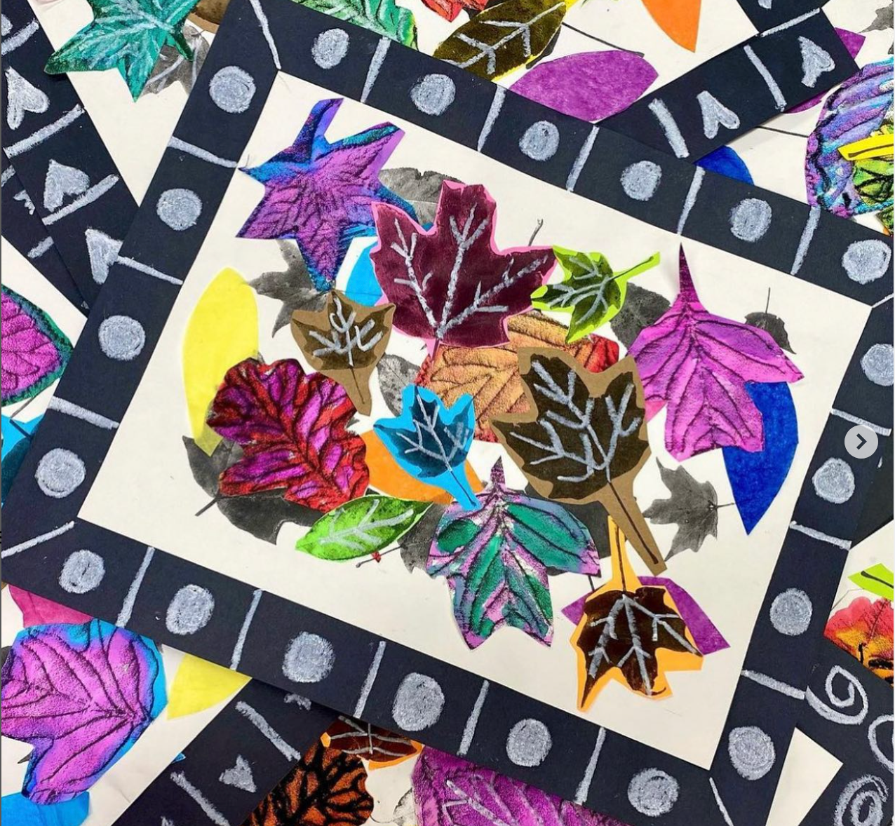 Leaf Rubbing Plates 16/pkg