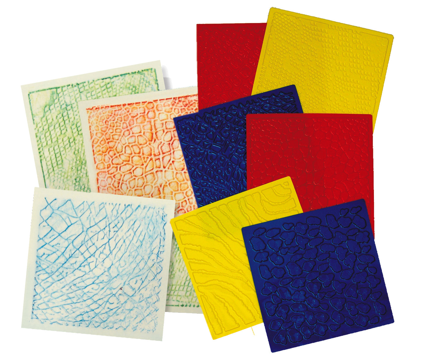 Animal Skins Rubbing Plates 6/pkg