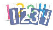 Big Number Stencils  10/pkg