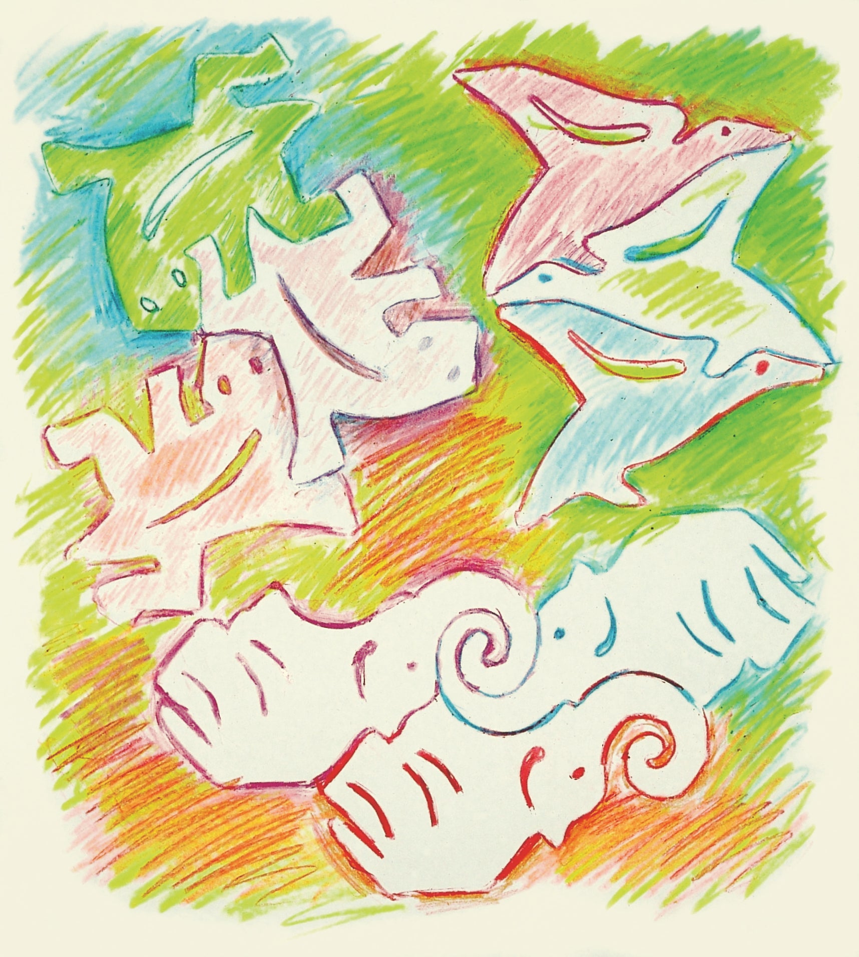 Tessellations Animal Templates  12/pkg