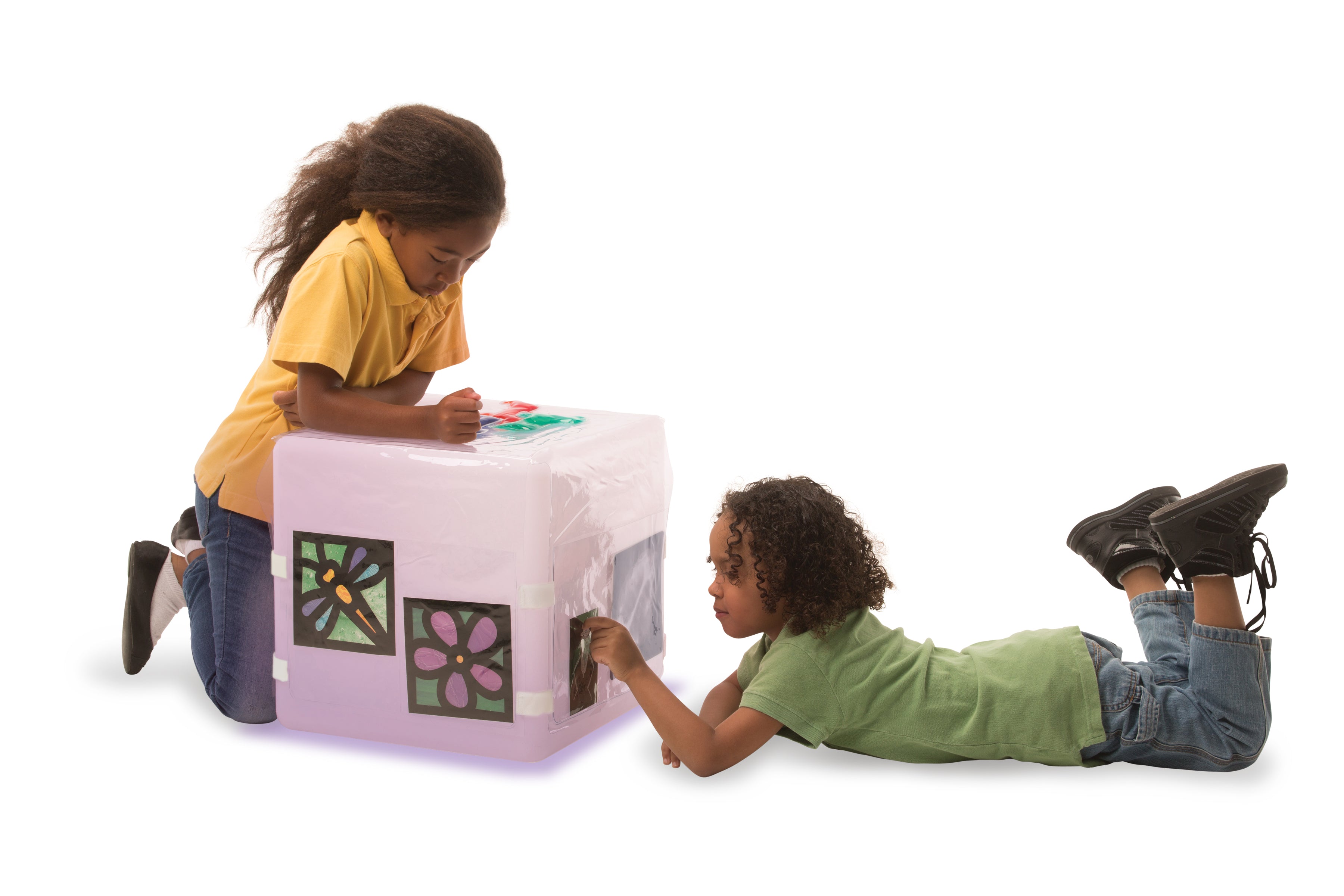 Educational Light Cube with remote control and adapter