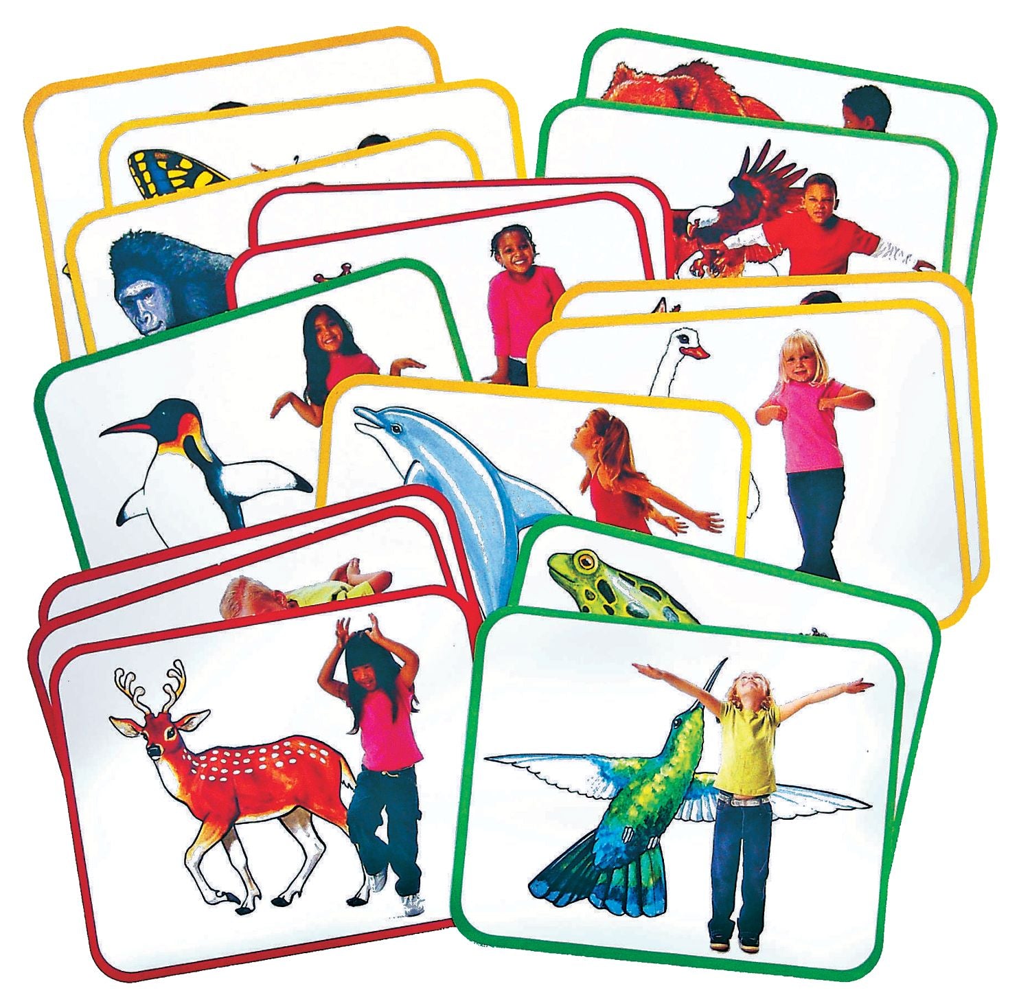 Body Poetry: Animal Action Cards  16/pkg
