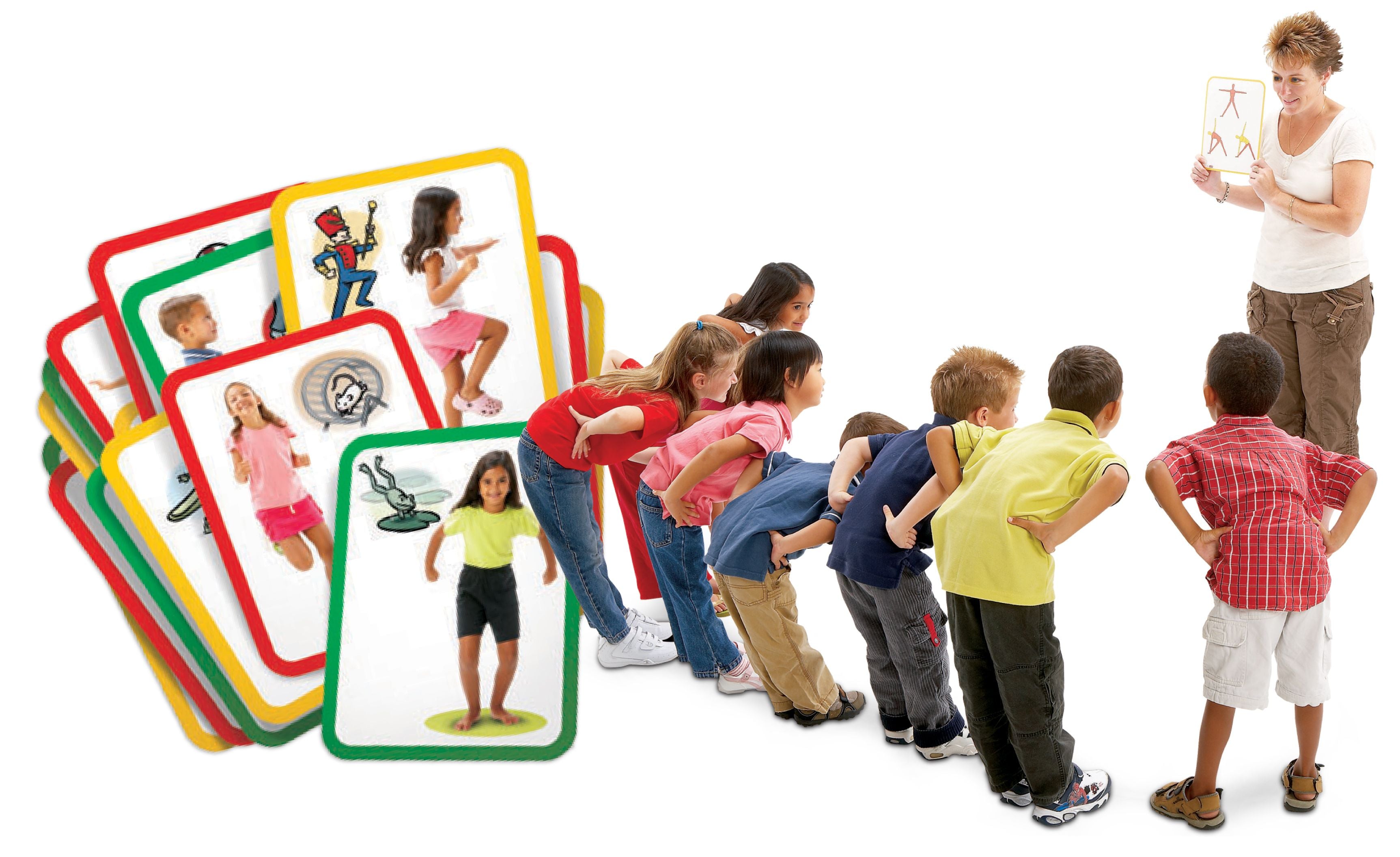 Busy Bodies Gross Motor Exercise Cards  16/pkg