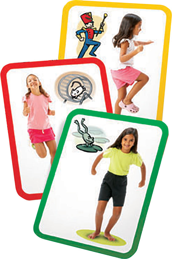 Busy Bodies Gross Motor Exercise Cards  16/pkg