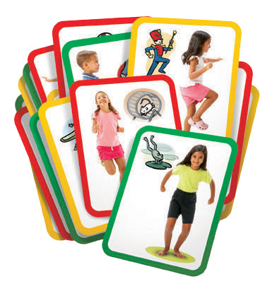 Busy Bodies Gross Motor Exercise Cards  16/pkg
