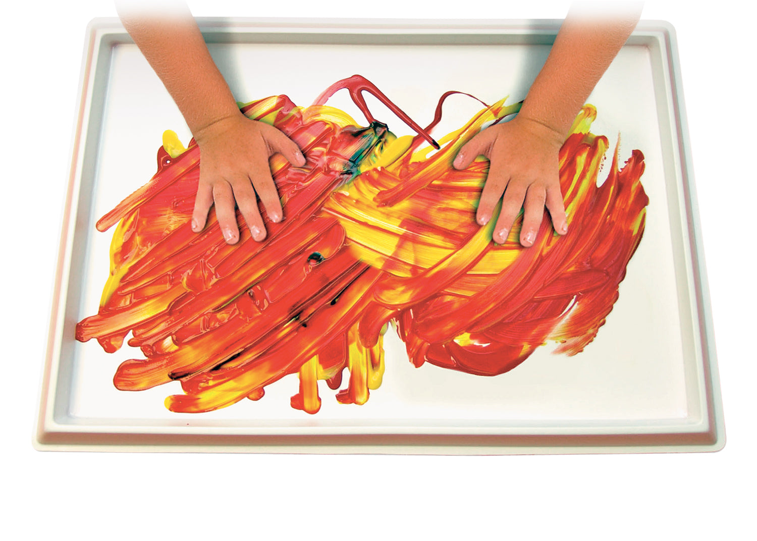 Finger paint "No Mess" Tray™  1/pkg