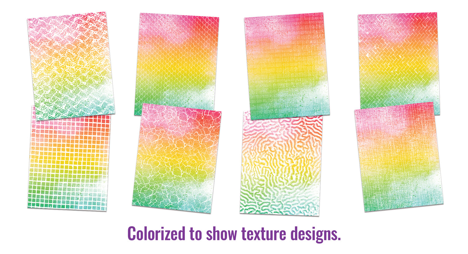 Color Reveal Textures Paper 96 sheets