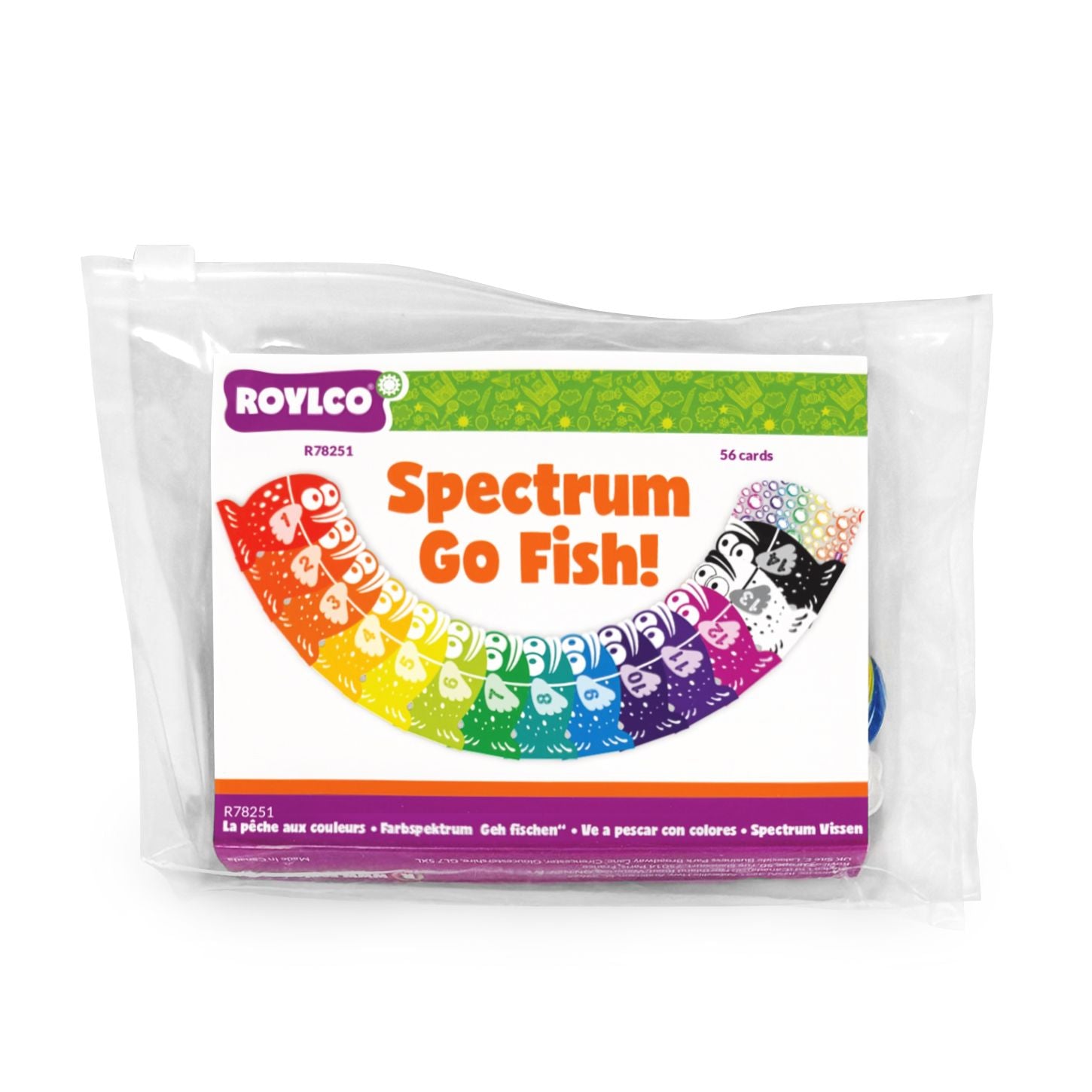 Spectrum Go Fish 50 jumbo cards