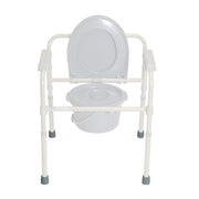Folding Commode Rubber Tip, Grey