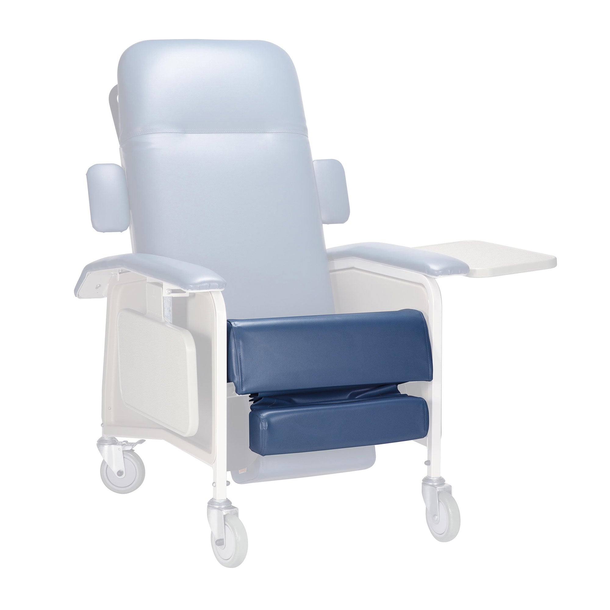 Bariatric Geri Chair Seat with Leg Rest, Blueridge