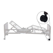 Homecare Bed Casters, Grey