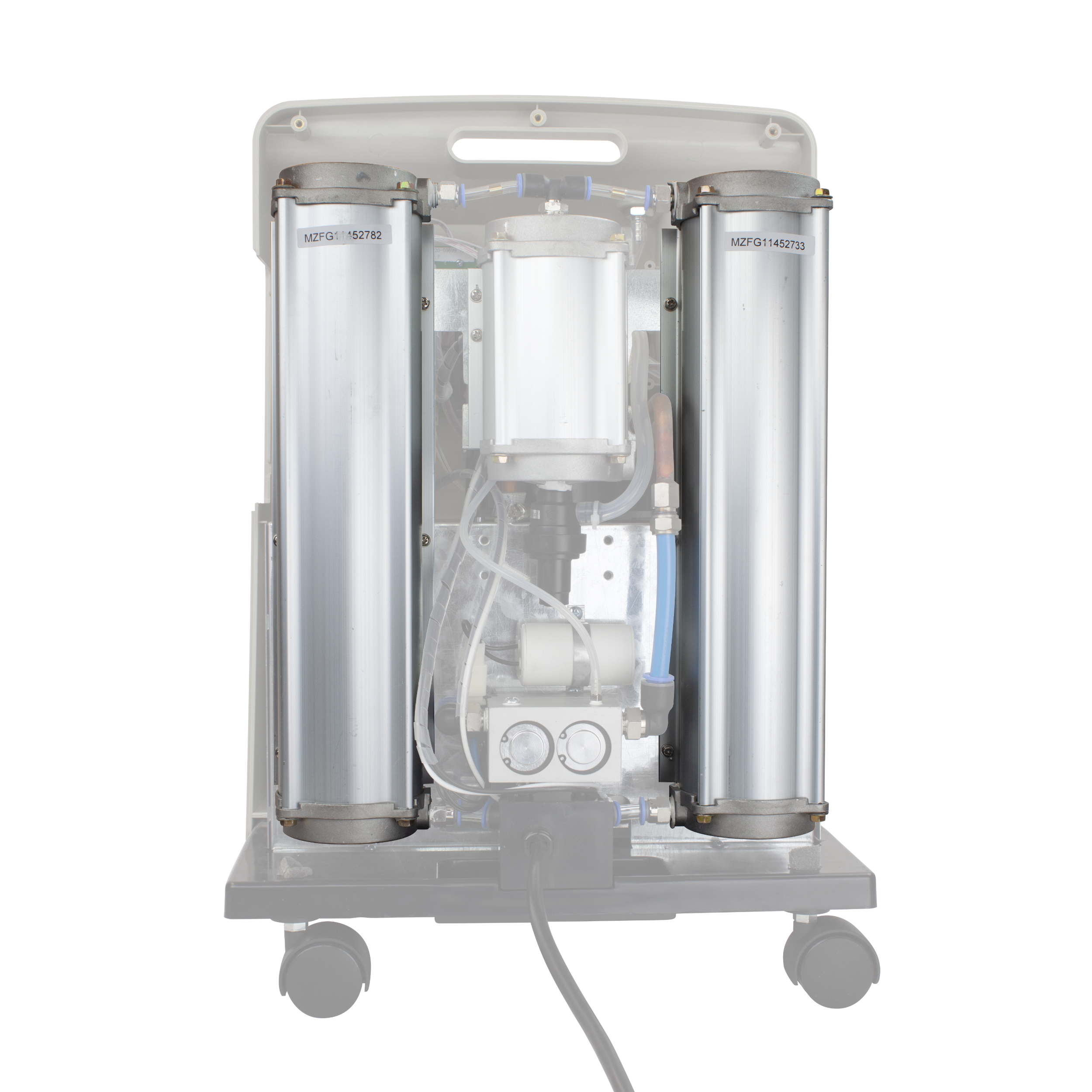 10800 - 5L Concentrator Modecular Sieve Beds (Pair), Silver