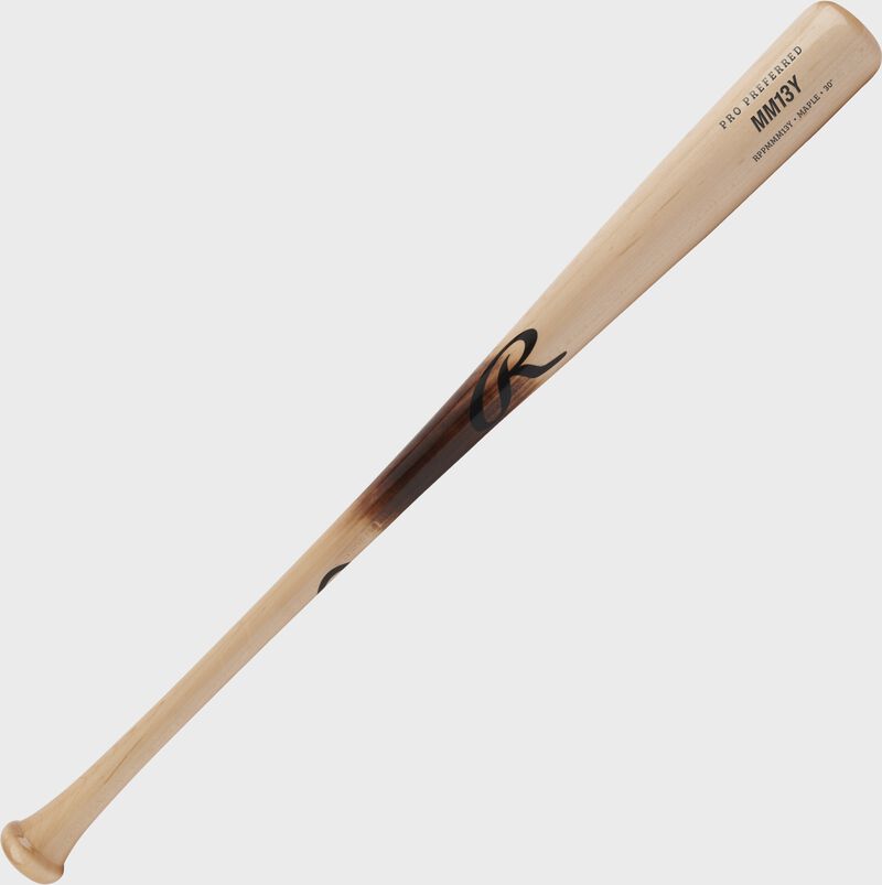 Rawlings Pro Preferred Mm13 Maple Youth Wood Bat - 29 In