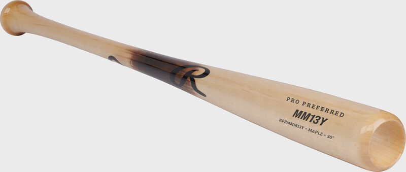 Rawlings Pro Preferred Mm13 Maple Youth Wood Bat - 29 In