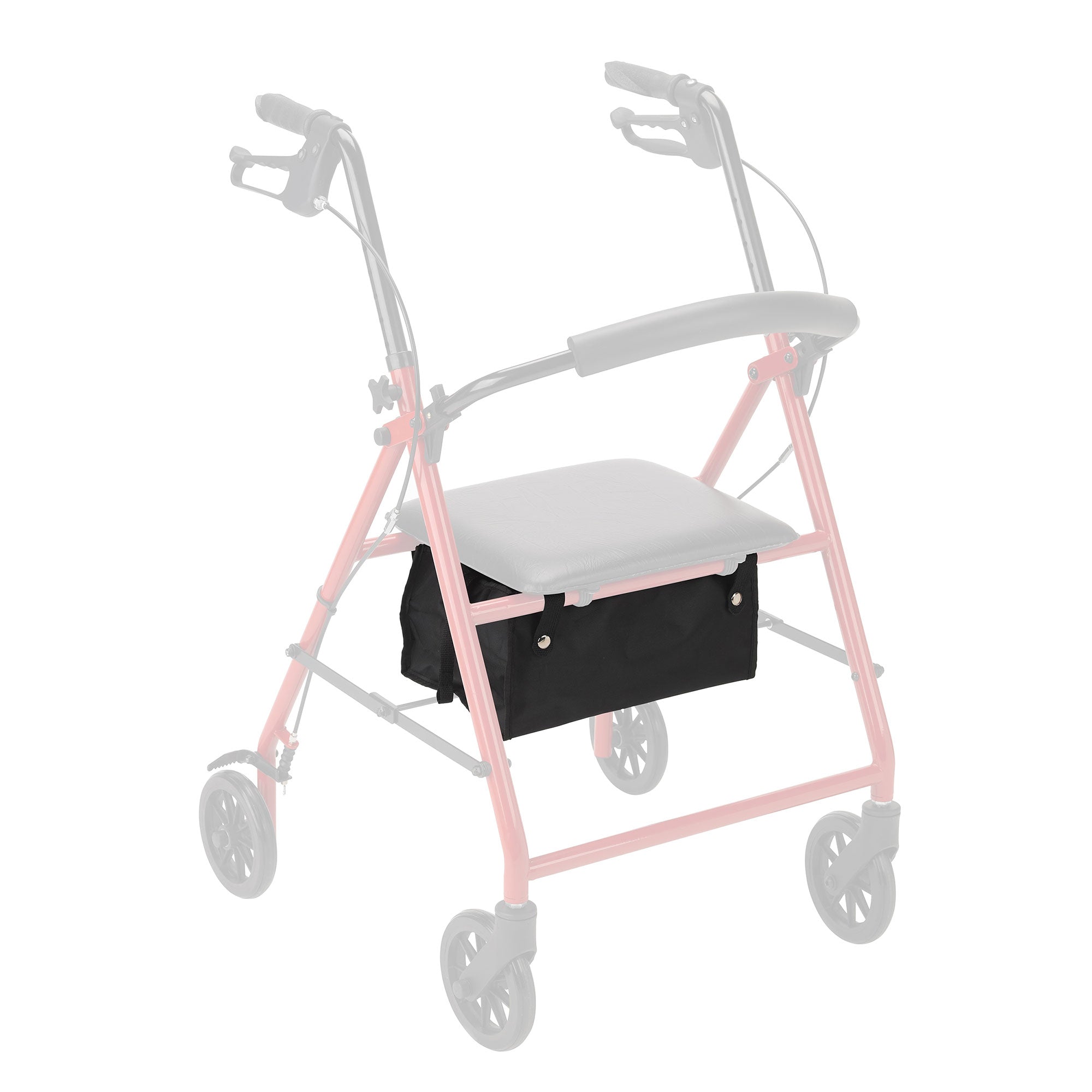 DynaGo Quad 6 - Aluminum Rollator Storage Bag, Black