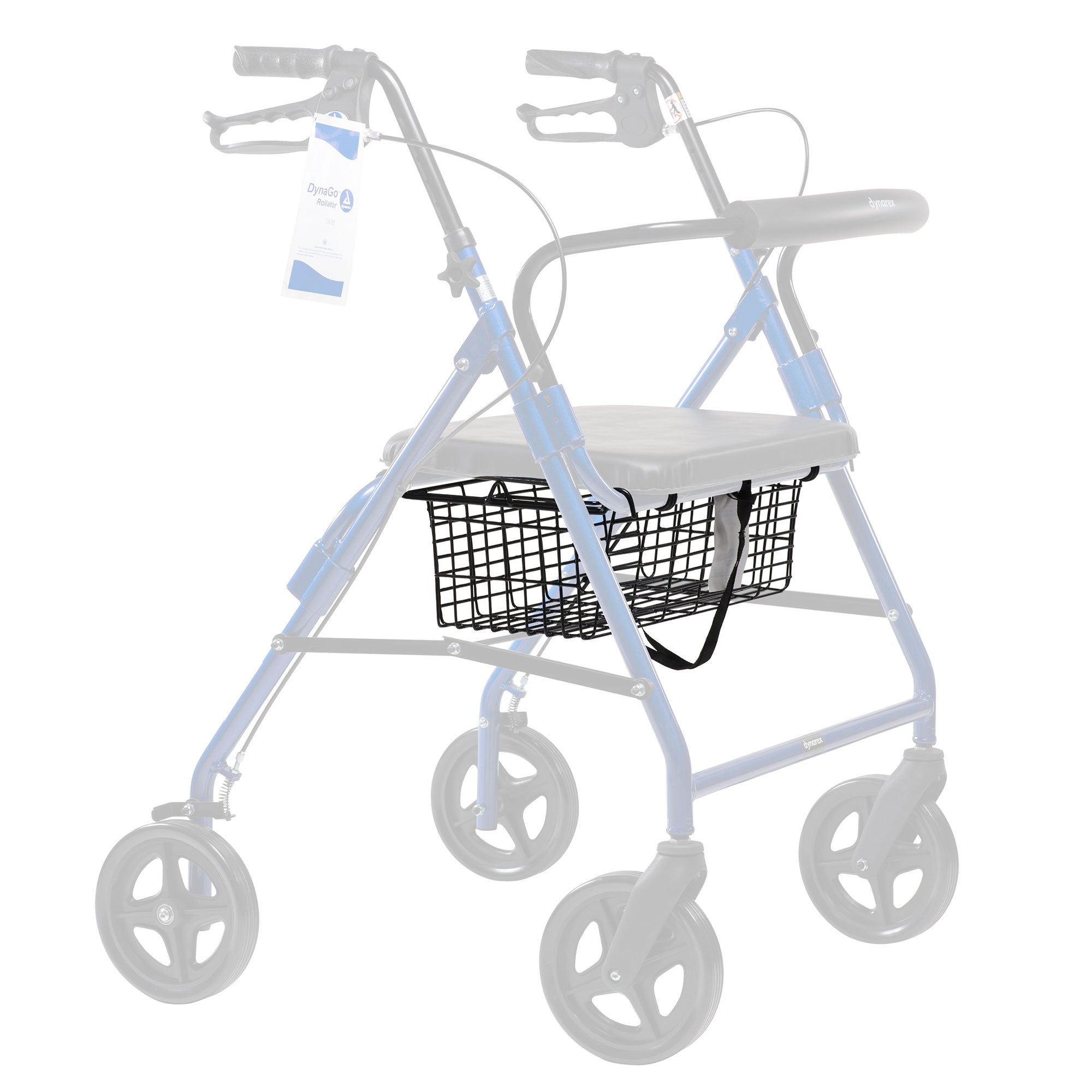 HD Rollator Basket, Black