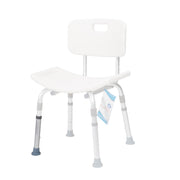 Tub Transfer Bench Extension Leg with Rubber Tip, Grey
