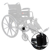 DynaRide Wheelchair Front Fork Stem Bearing, Silver