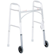 Walker Extension Leg with Wheel, Grey