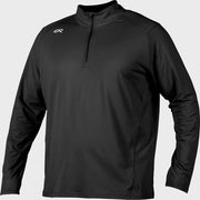 Rawlings Mens Lightweight Quarter Zip Pullover - 3Xl - Black