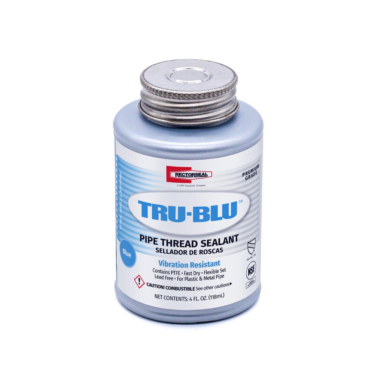 Tru-Blu 1/4 pt. Brush Top Thread Sealant