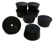 Stopper Rubber Black #10-1 Hole