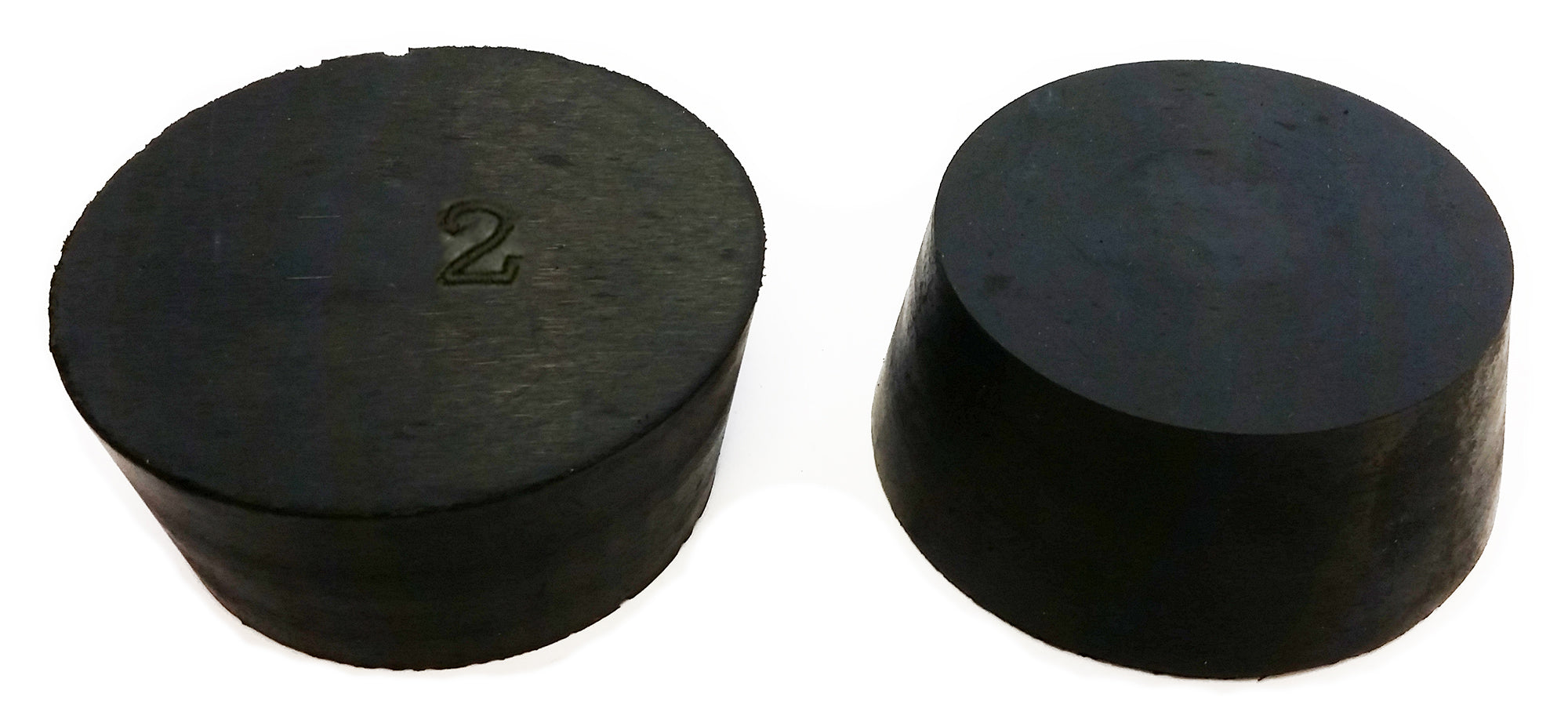 Stopper Rubber Black #12 Solid.