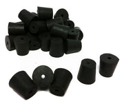 Stopper Rubber Black #3-1 Hole