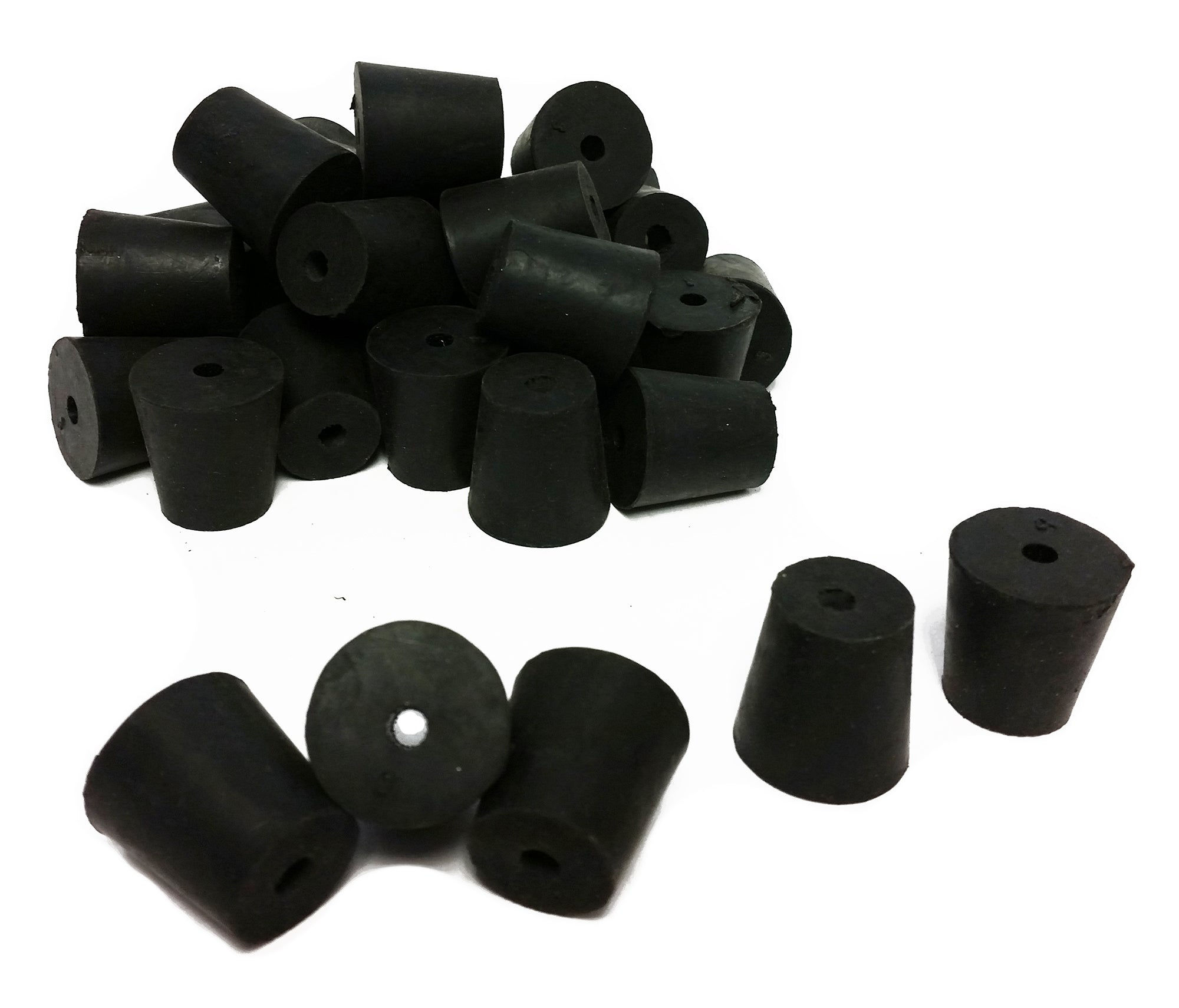 Stopper Rubber Black #3-1 Hole