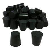 Stopper Rubber Black #3 Solid
