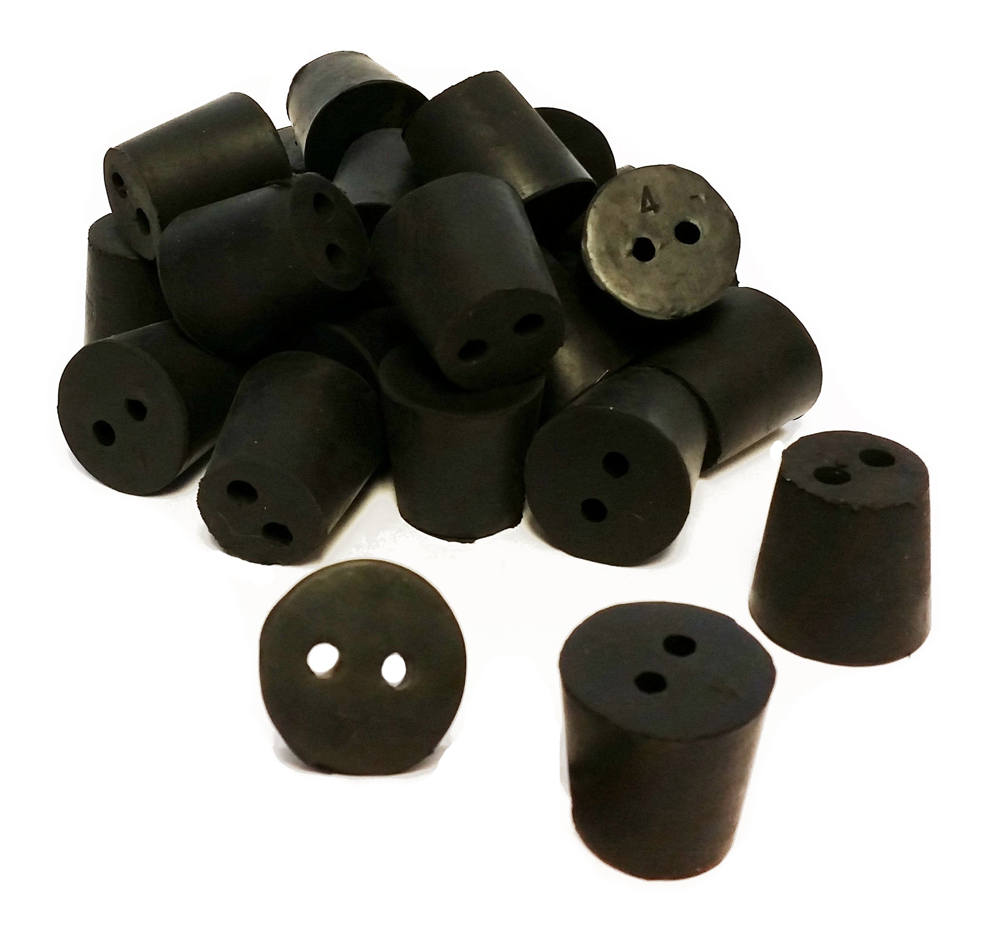 Stopper Rubber Black #4-2 Hole