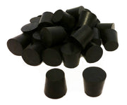 Stopper Rubber Black #4 Solid