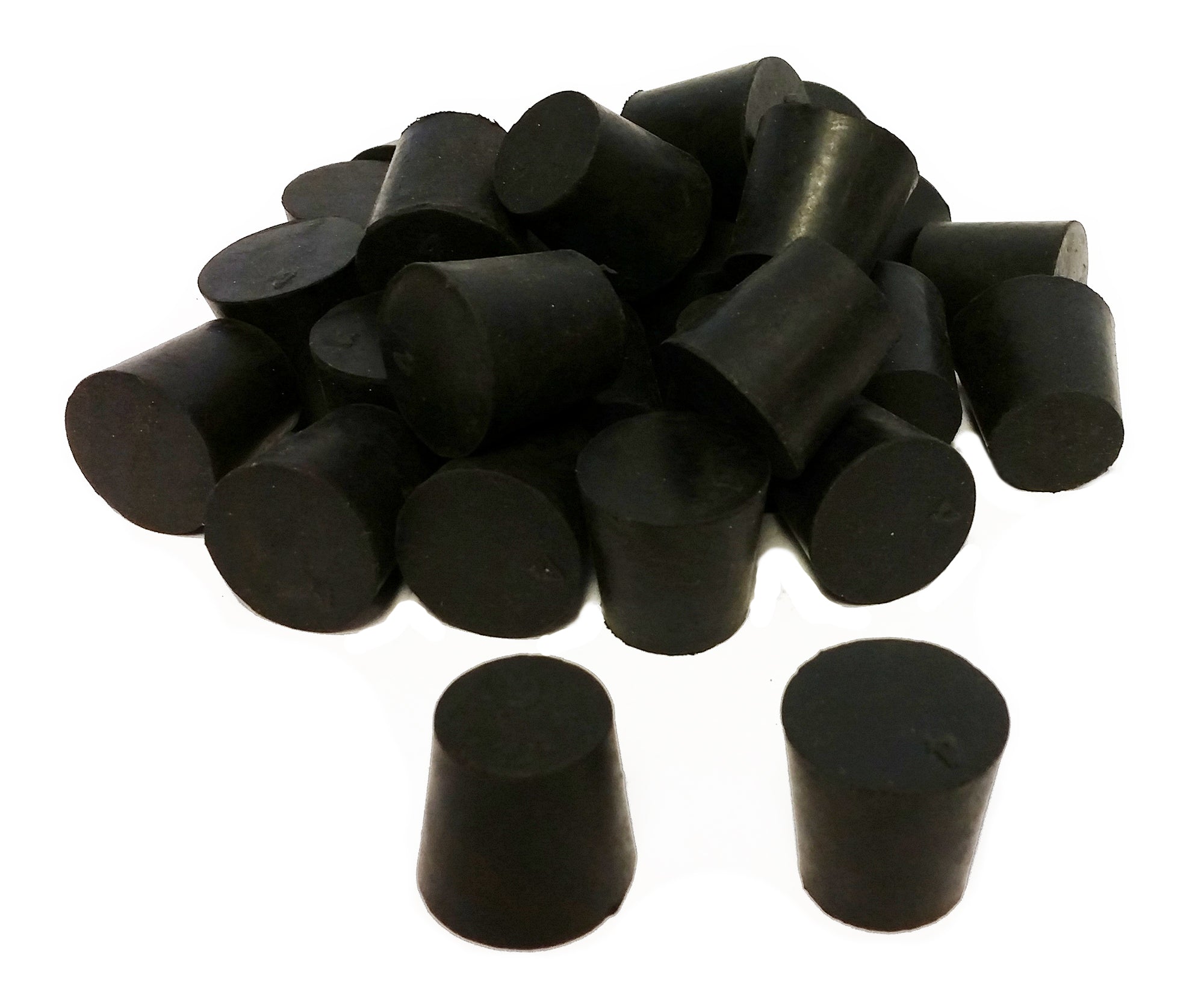 Stopper Rubber Black #4 Solid